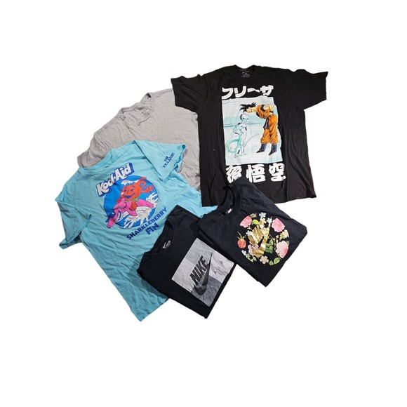 Y2K men’s graphic large shirt bundle polo Nike kool-aid - Picture 1 of 6